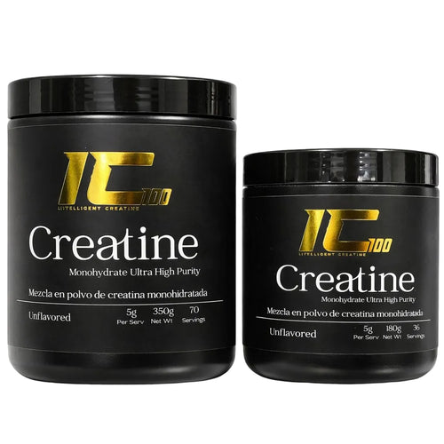 1 Creatina IC100 de 350 g más 1 Creatina IC100 180 g (Domicilio gratis)
