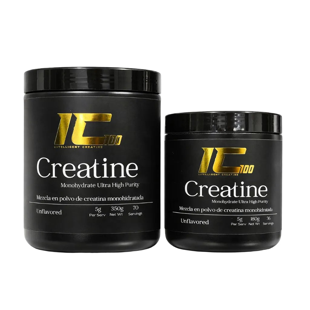 1 Creatina IC100 de 350 g más 1 Creatina IC100 180 g (Domicilio gratis)